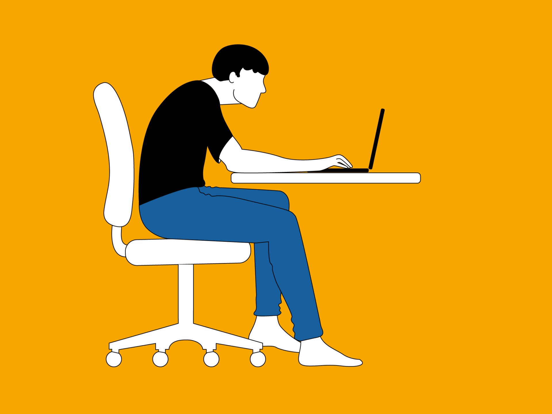Illustration Verspannung