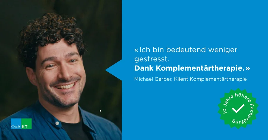 Ich bin bedeutend weniger gestresst.