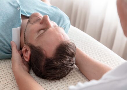 Behandlungssituation Craniosacral Therapie