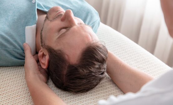 Behandlungssituation Craniosacral Therapie